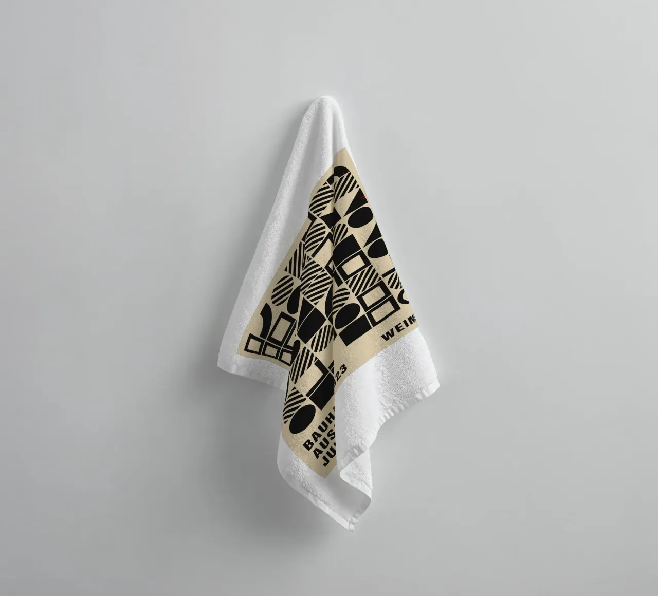 Bauhaus asciugamano da bagno da Brooke