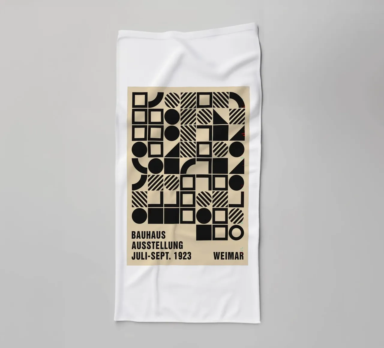 Bauhaus asciugamano da bagno da Brooke