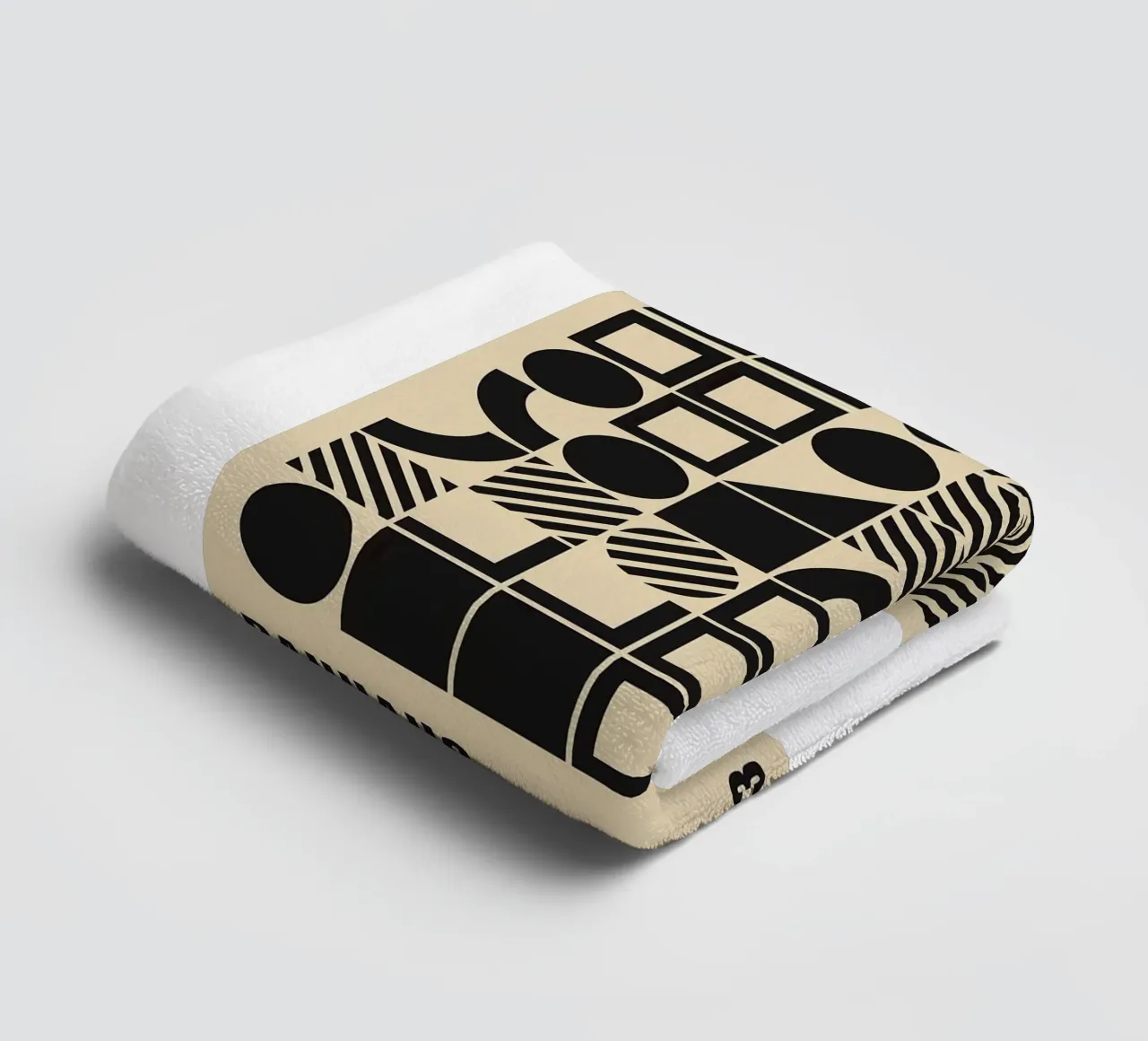 Bauhaus asciugamano da bagno da Brooke