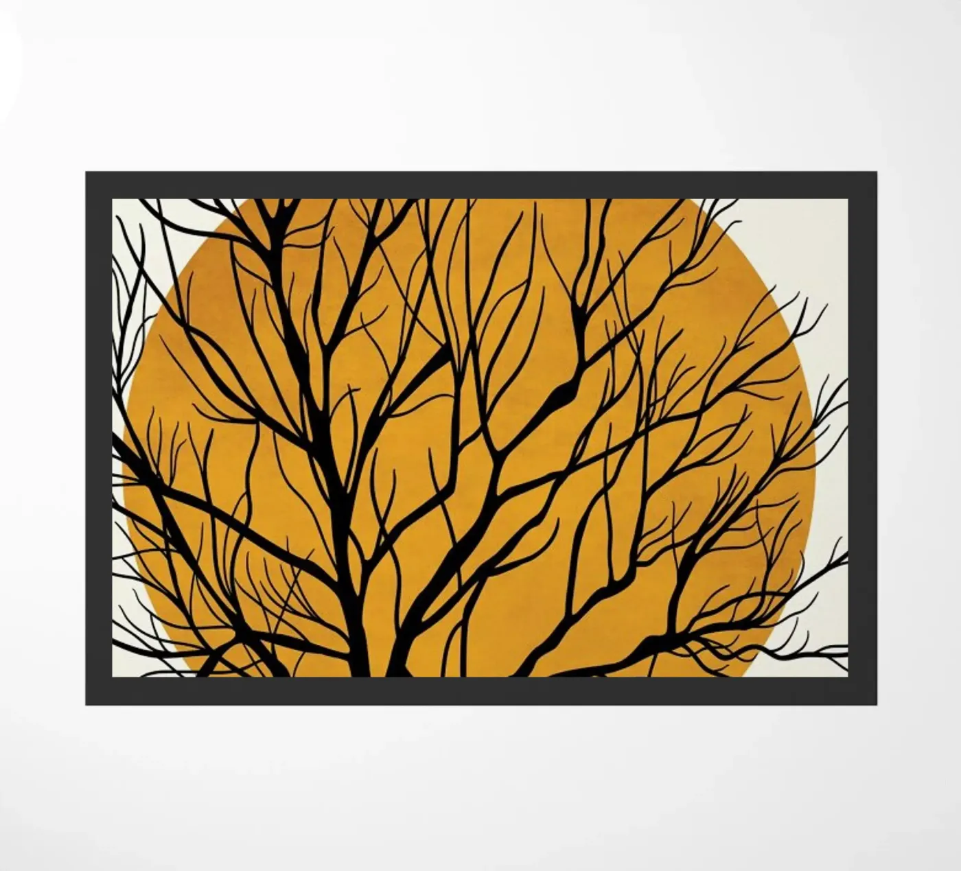 Hiding Sun deurmat van Kubistika