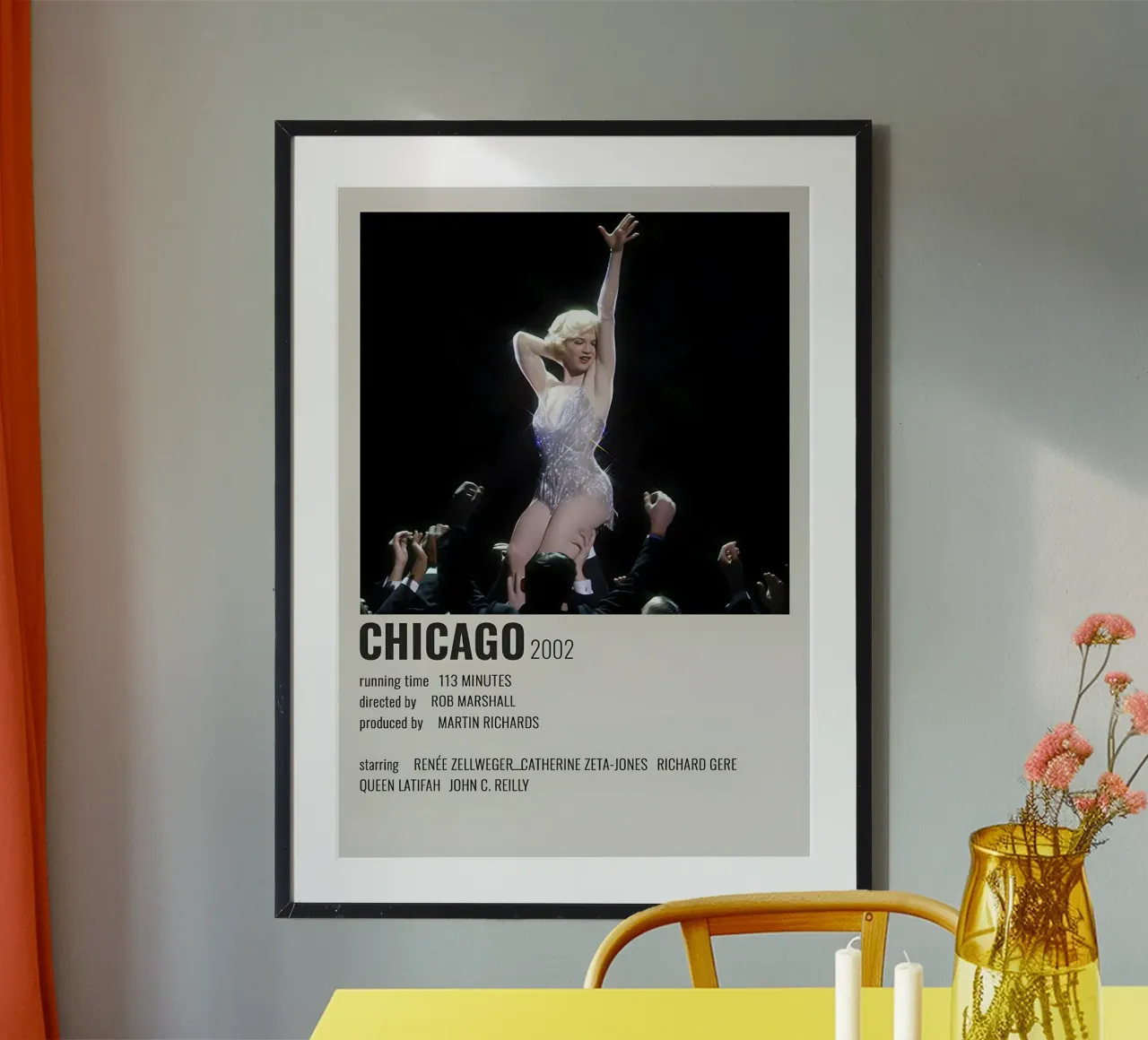 CHICAGO 2002 poster da MVFminimalist