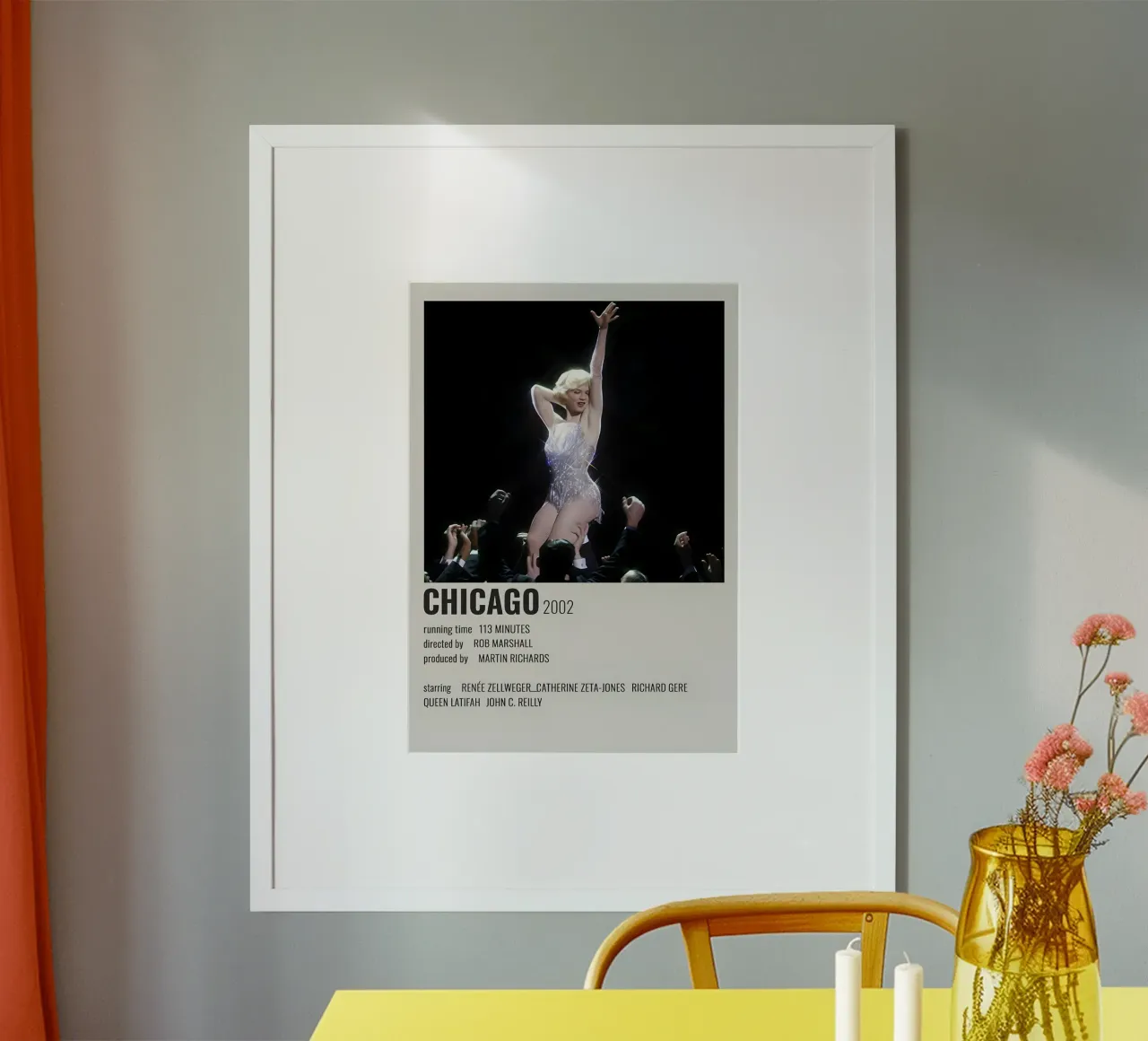 CHICAGO 2002 poster da MVFminimalist