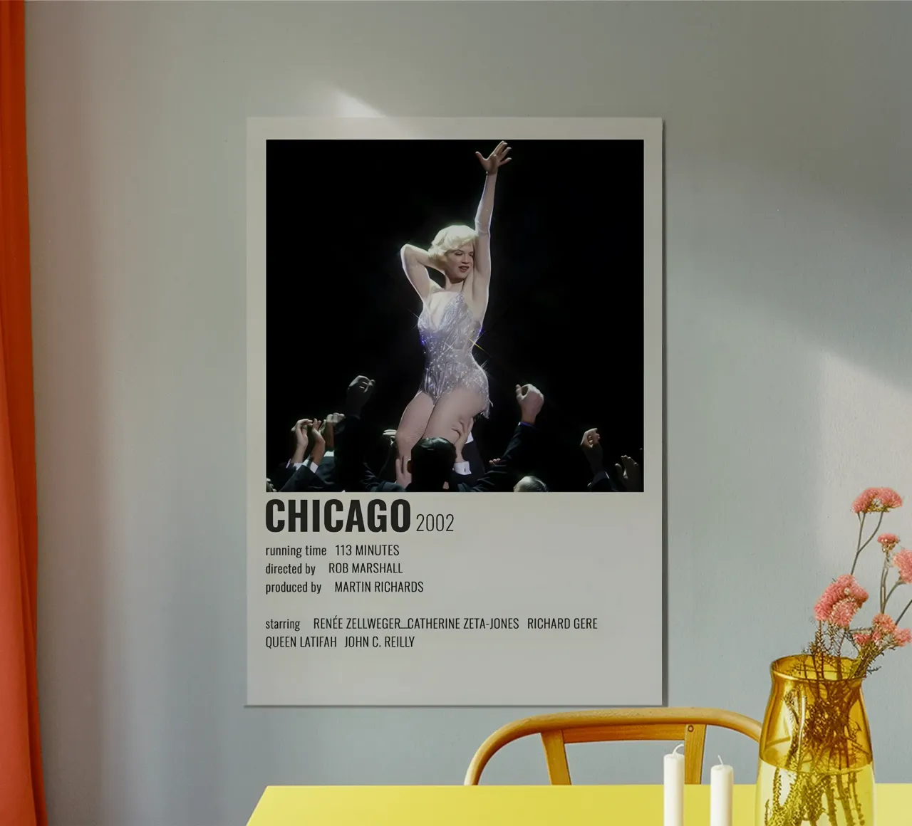 CHICAGO 2002 poster da MVFminimalist