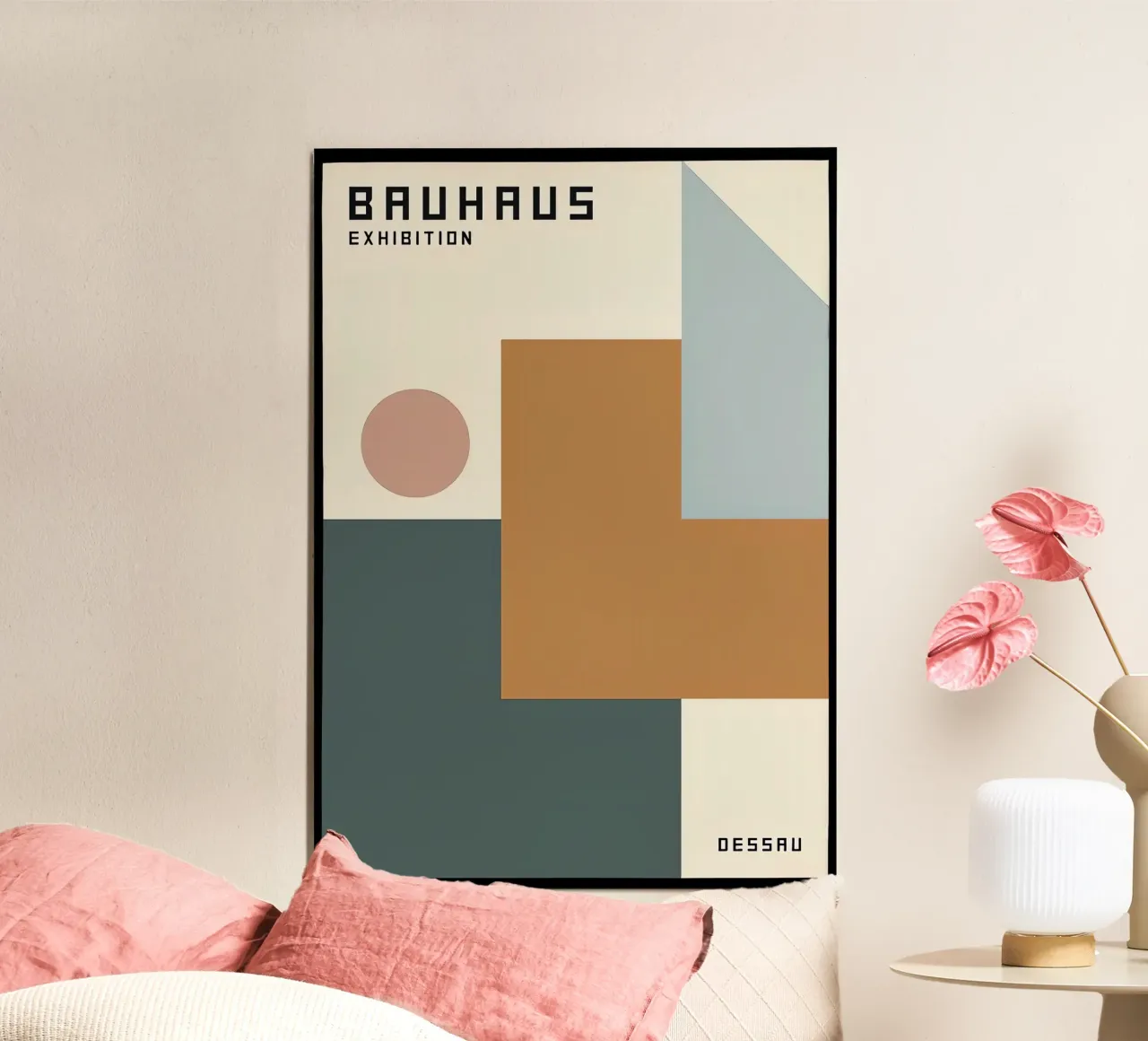 Bauhaus poster con telaio in plastica da Brooke
