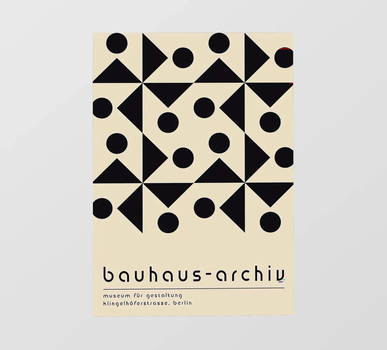 Bauhaus telo in pvc da Brooke
