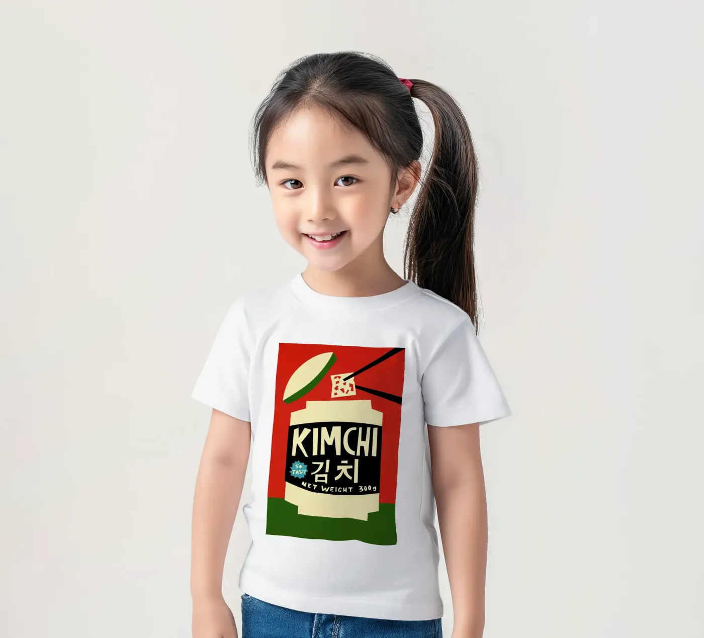 Kimchi t-shirt bambini da Fox & Velvet
