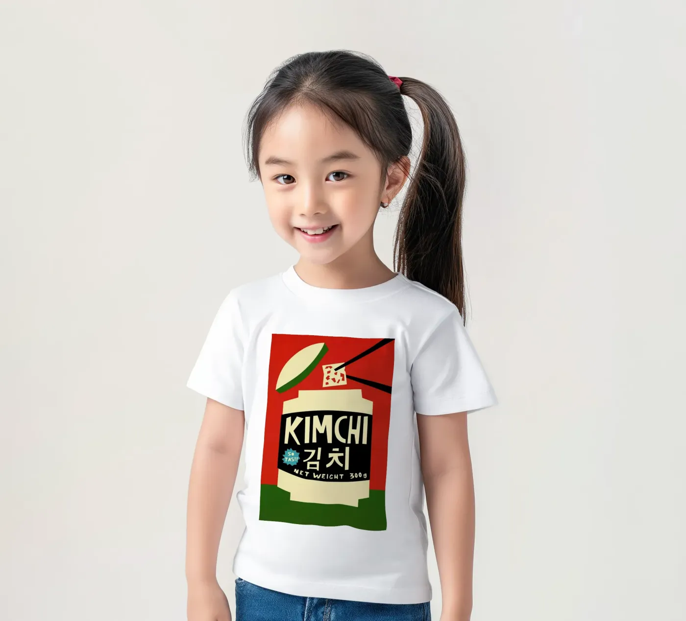 Kimchi t-shirt bambini da Fox & Velvet