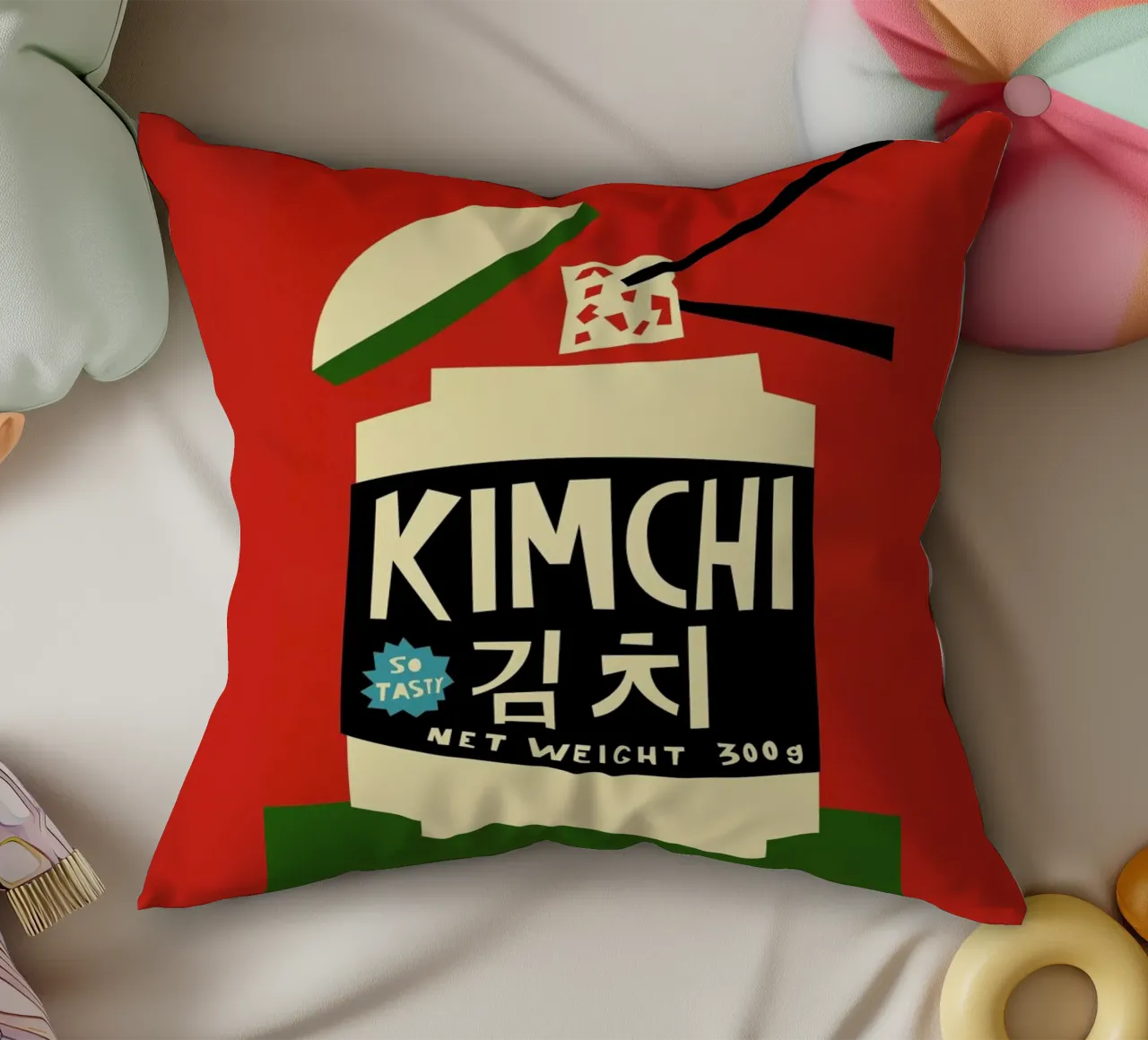 Kimchi cuscino da Fox & Velvet