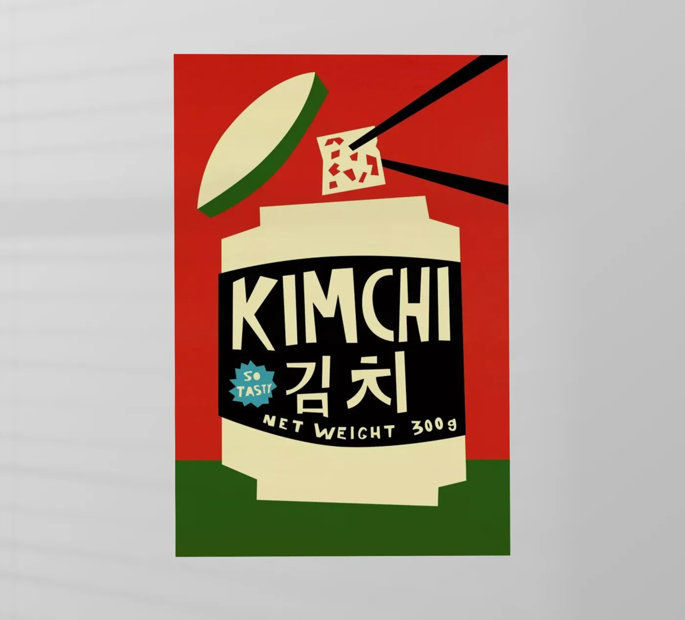 Kimchi pellicola backlit da Fox & Velvet