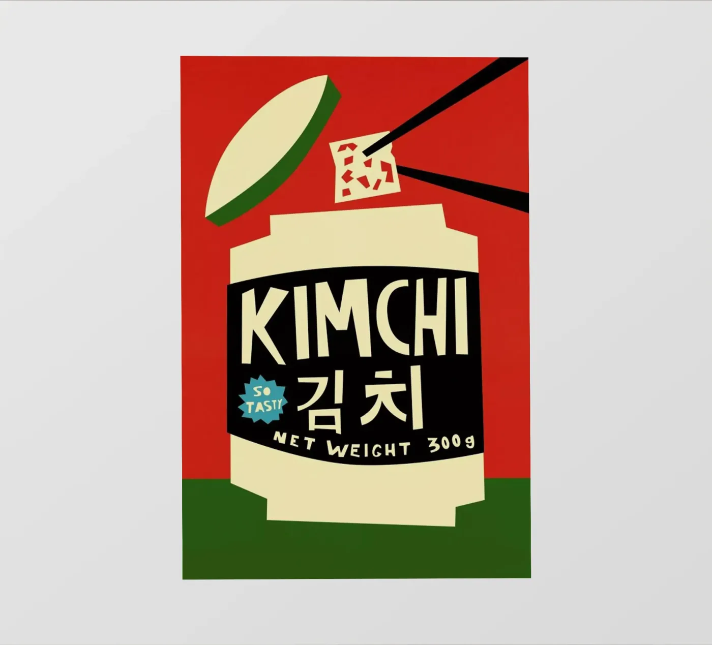 Kimchi pellicola backlit da Fox & Velvet