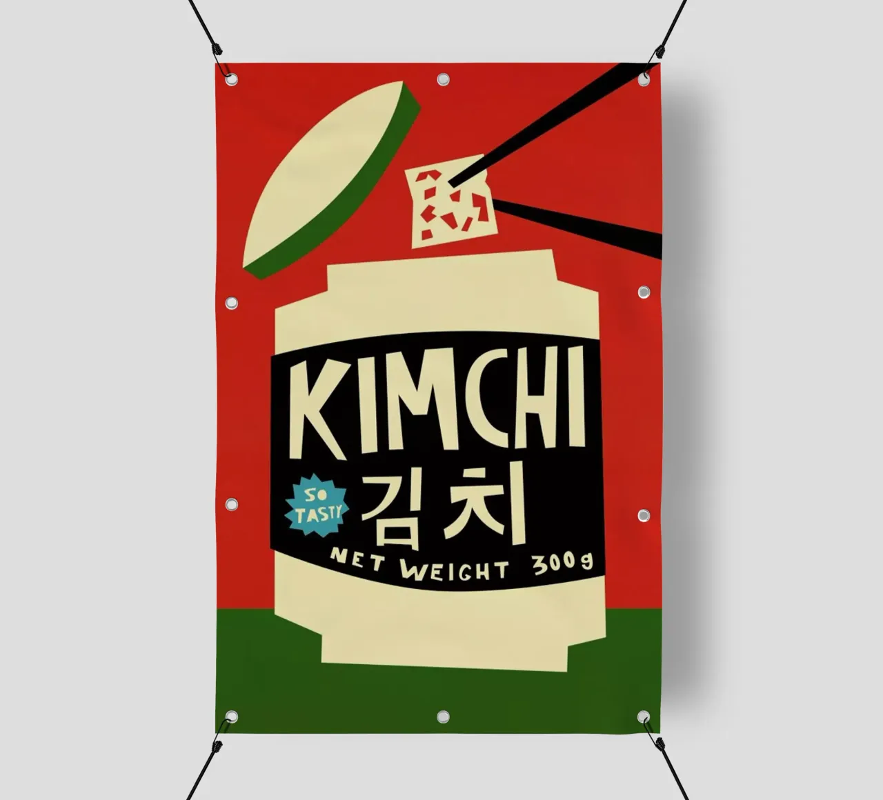 Kimchi telo in pvc da Fox & Velvet
