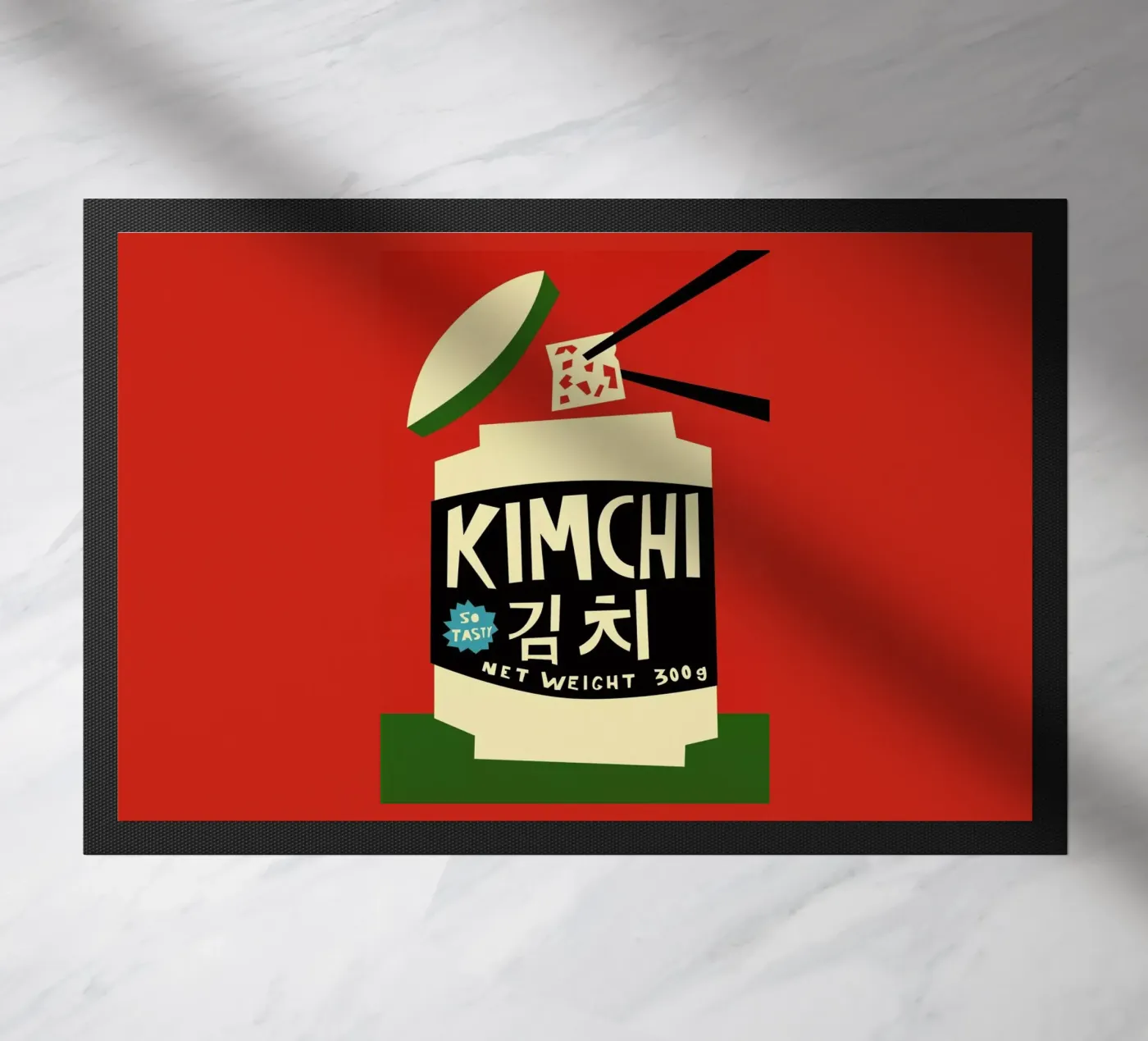 Kimchi deurmat van Fox & Velvet