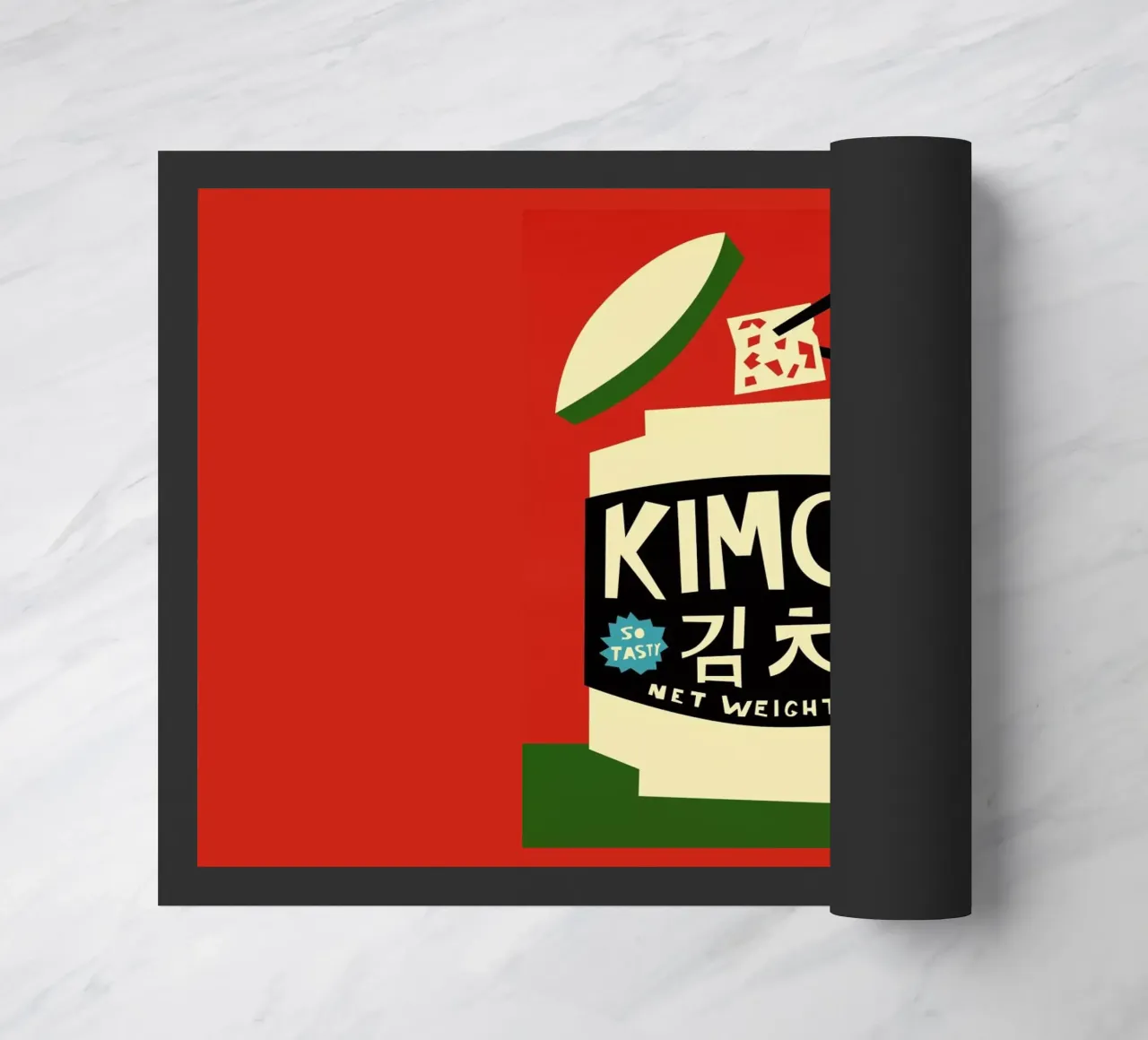 Kimchi deurmat van Fox & Velvet