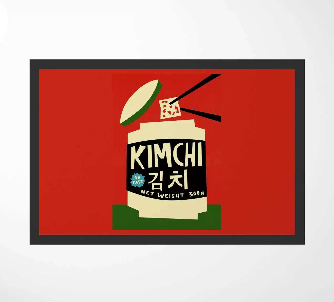 Kimchi deurmat van Fox & Velvet