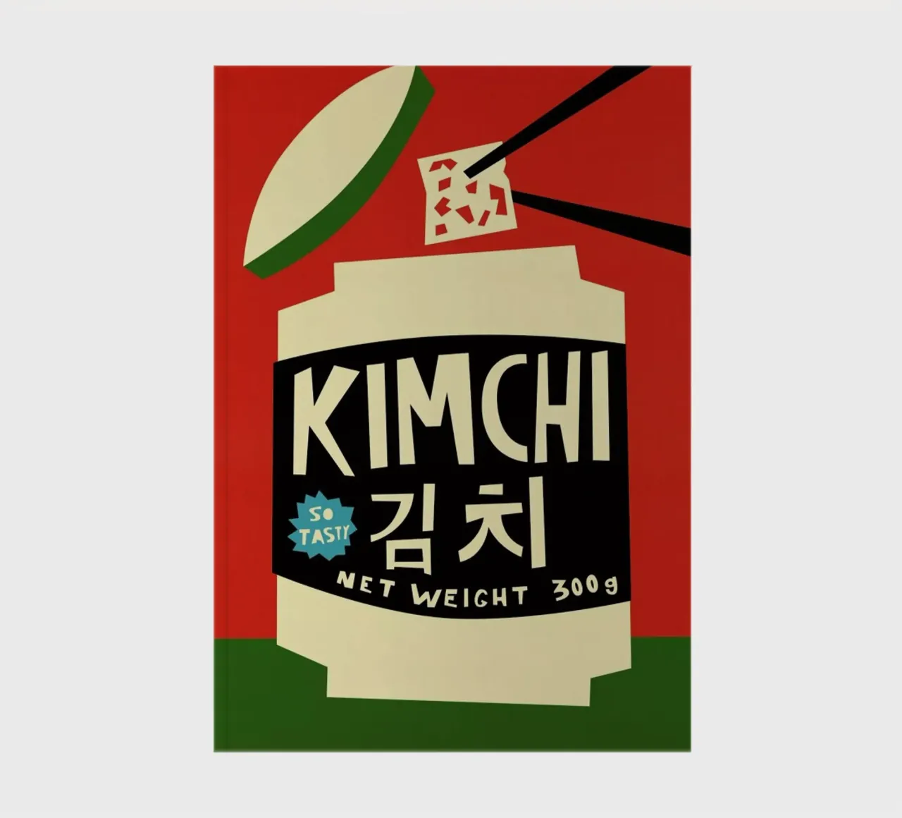Kimchi notebook by Fox & Velvet