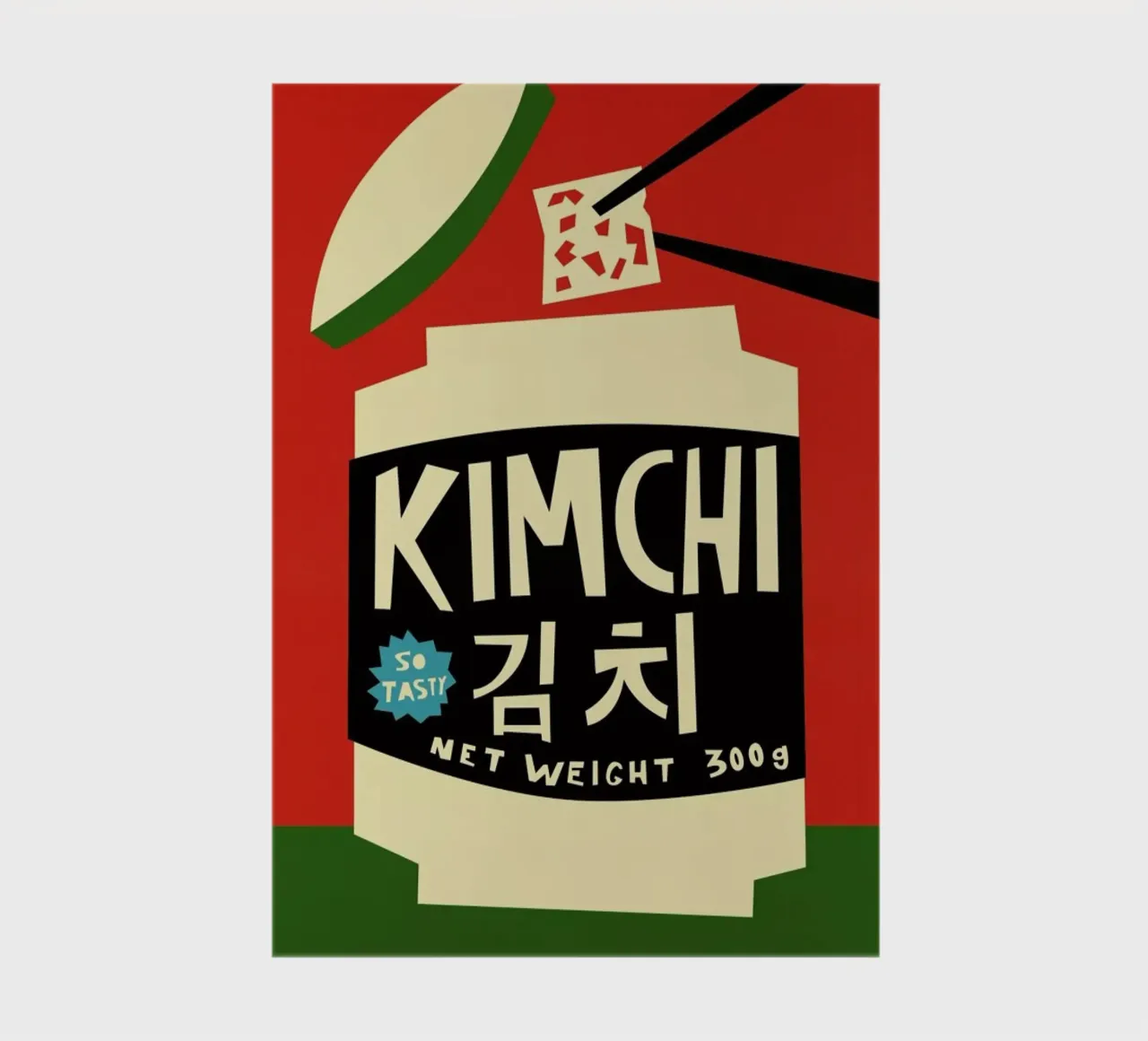 Kimchi notebook by Fox & Velvet