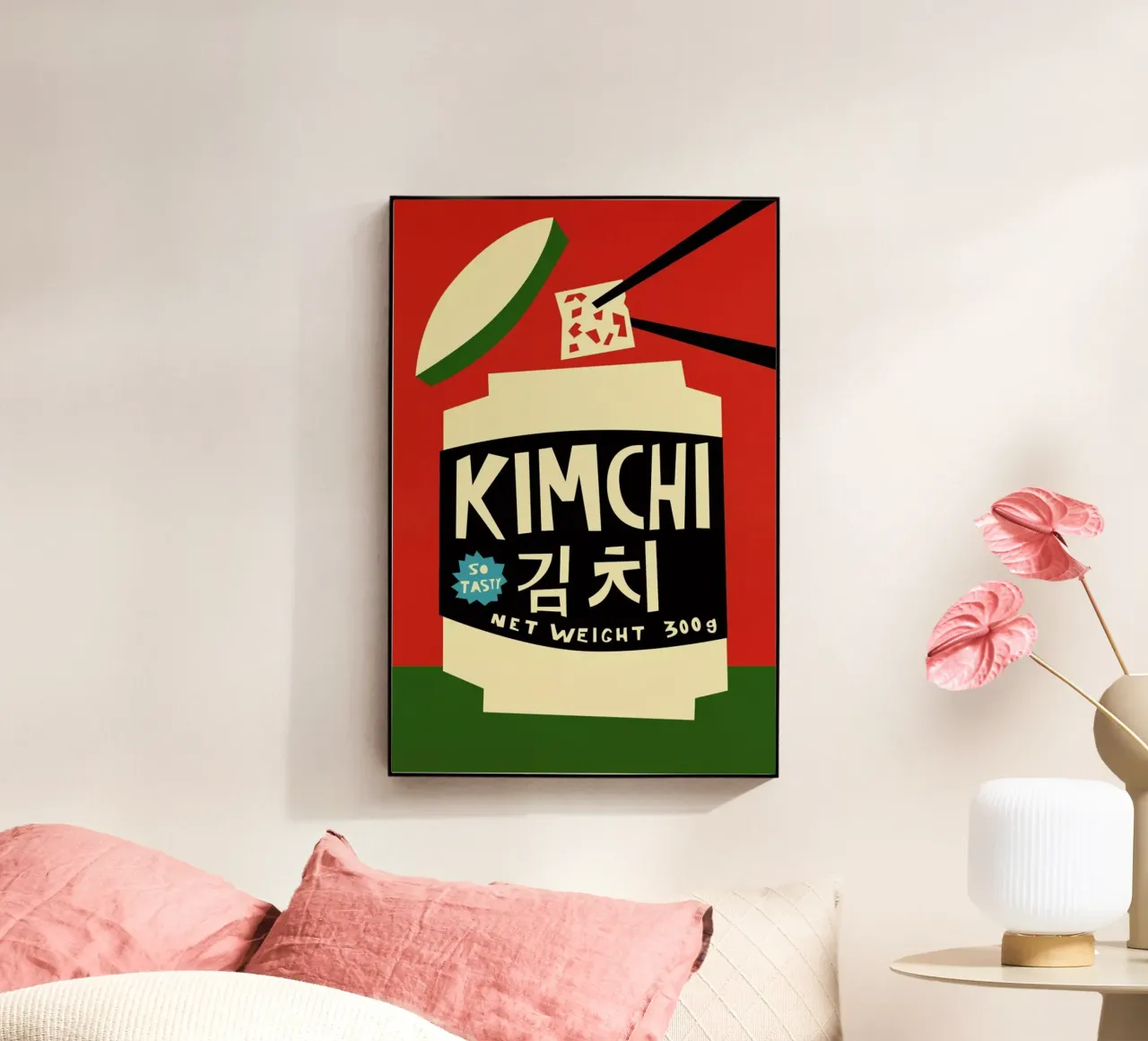 Kimchi plexiglas de Fox & Velvet