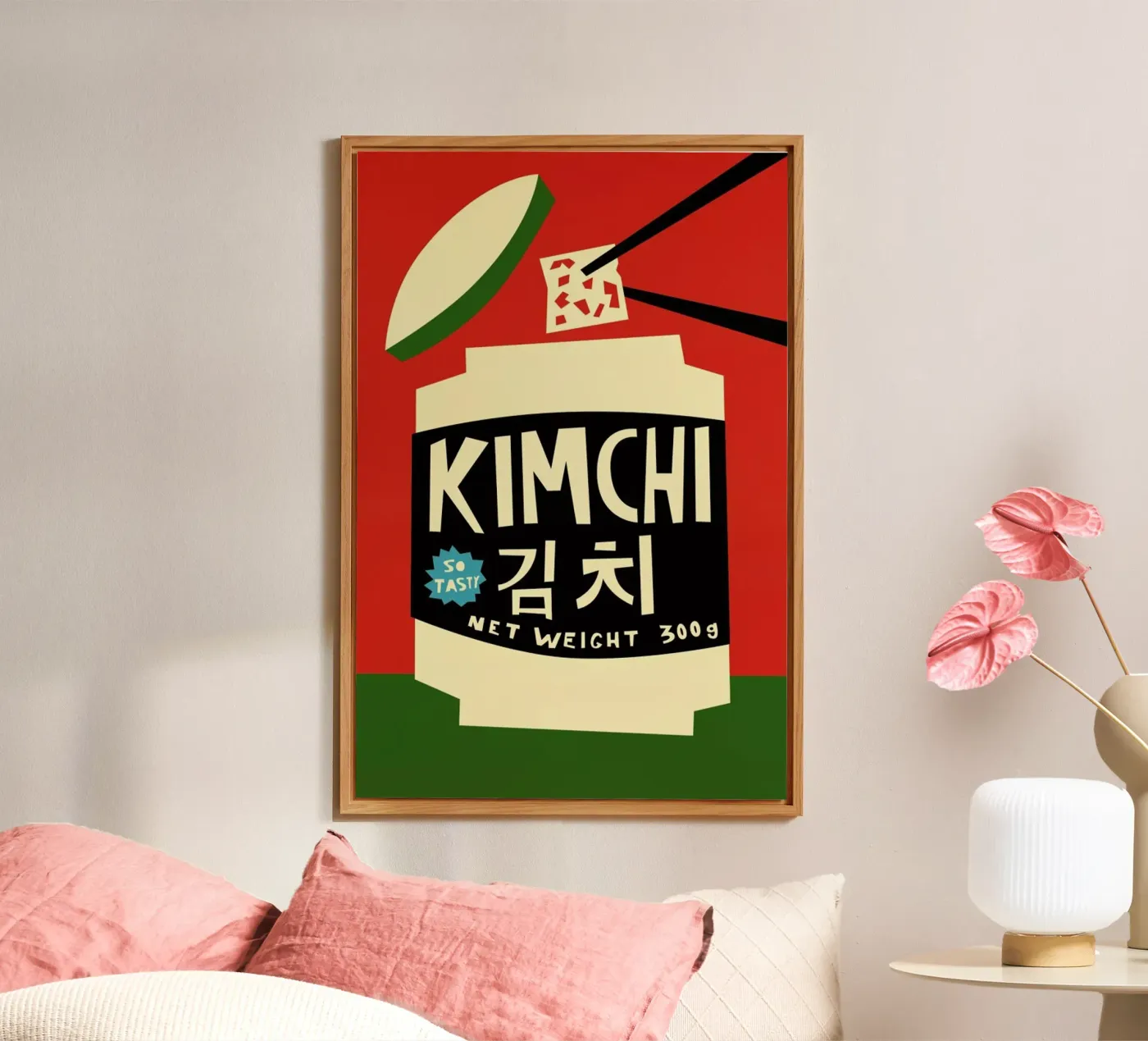 Kimchi alluminio dibond da Fox & Velvet