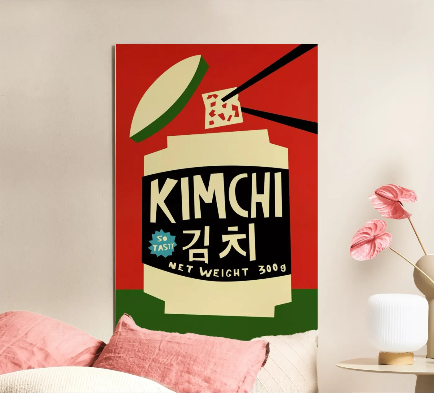 Kimchi alluminio dibond da Fox & Velvet