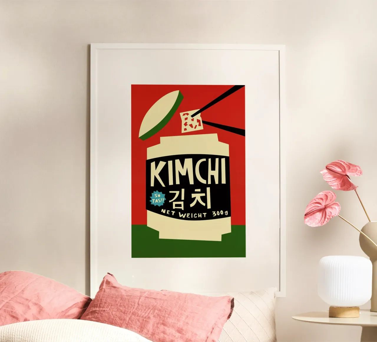 Kimchi poster da Fox & Velvet