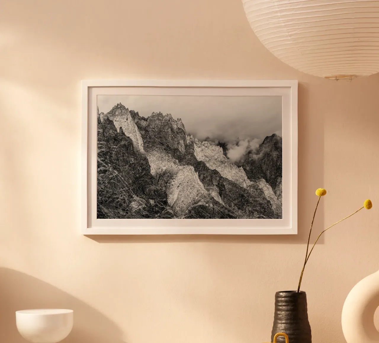 Shadow and sunlight in the mountains carta hahnemühle da photolovers