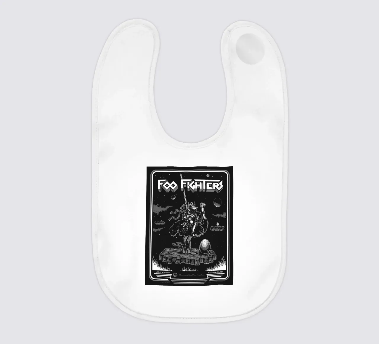 The Foo Fighters band bavaglino da vanhesling