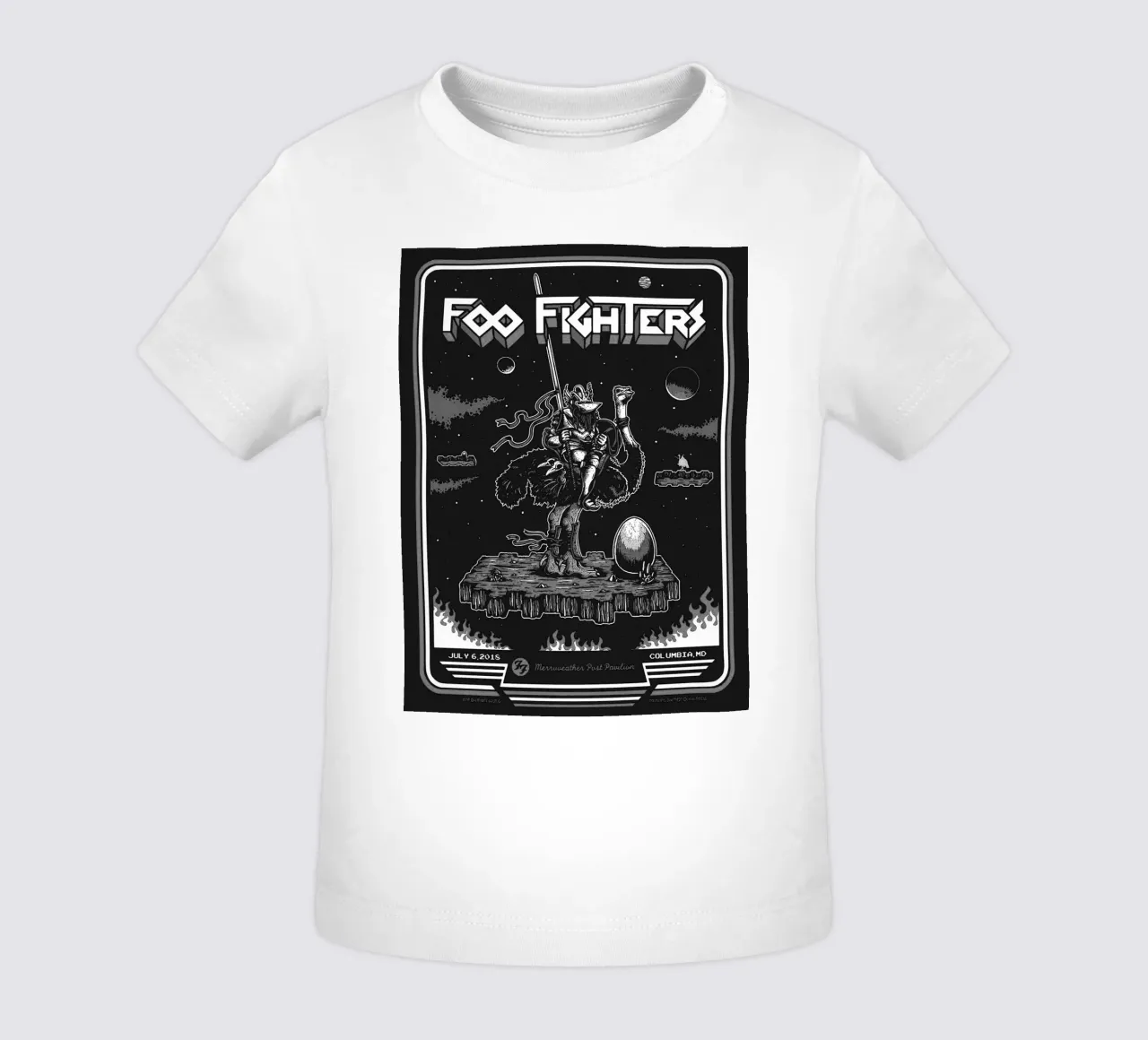 The Foo Fighters band baby t-shirt by vanhesling