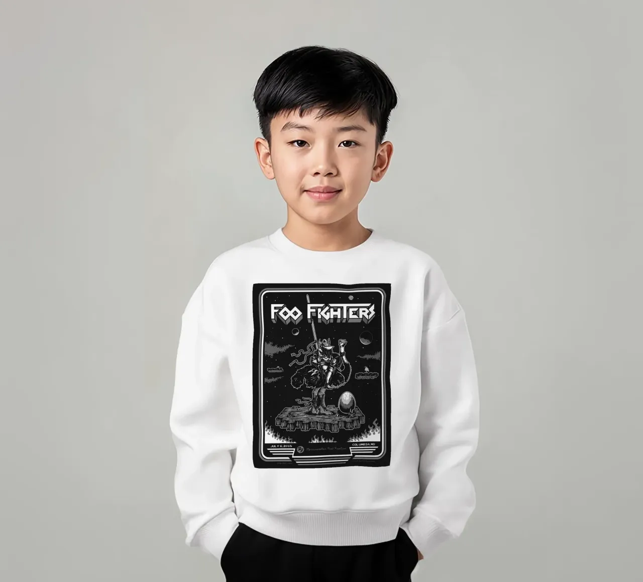 The Foo Fighters band felpa bambino da vanhesling