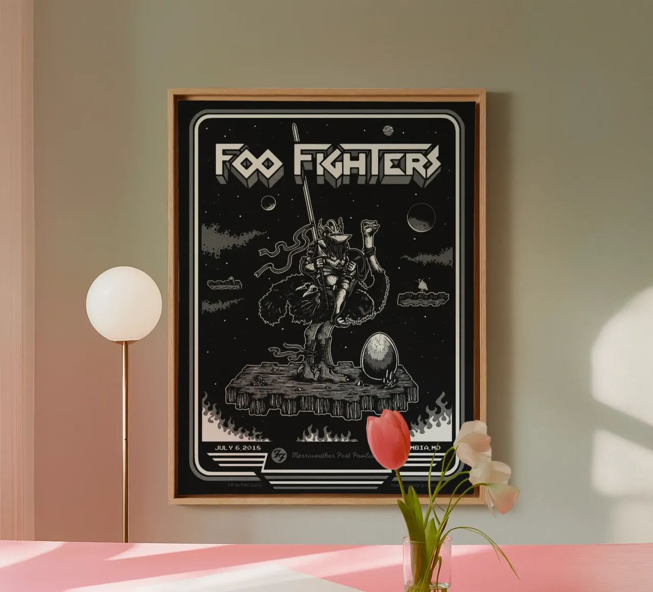 The Foo Fighters band canvas by vanhesling