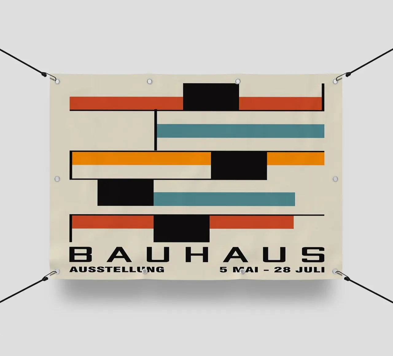 Bauhaus telo in pvc da Brooke