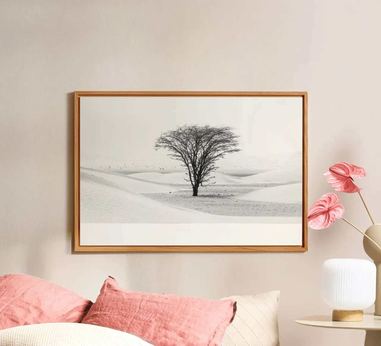 Lonely tree in the desert aluminio dibond de photolovers