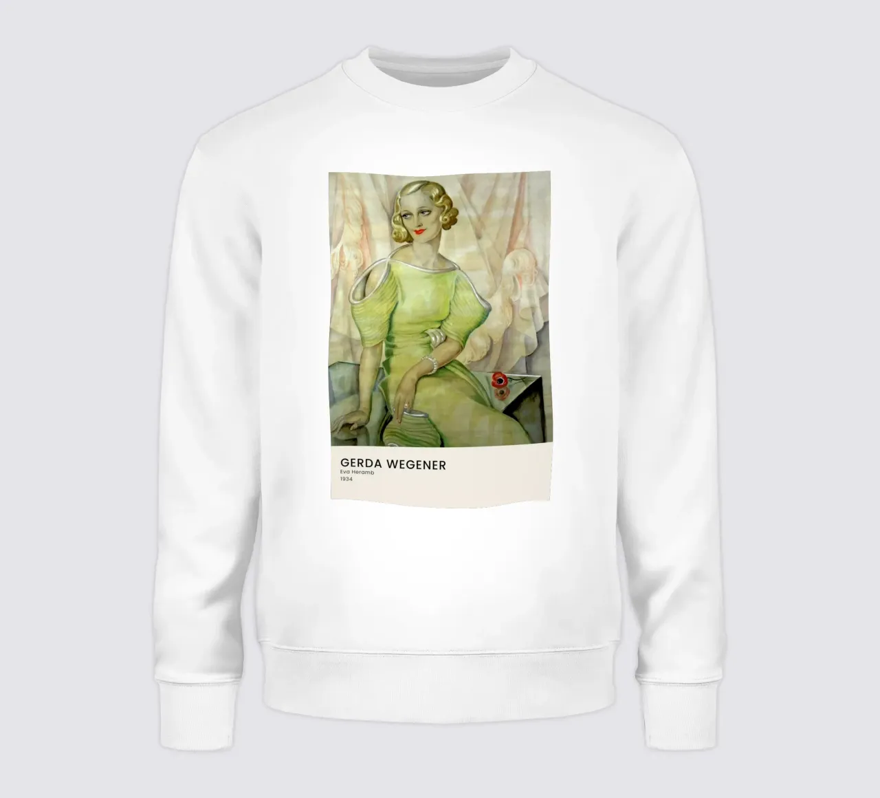 Gerda Wegener - Eva Heramb II felpa da Vintage by JUNIQE