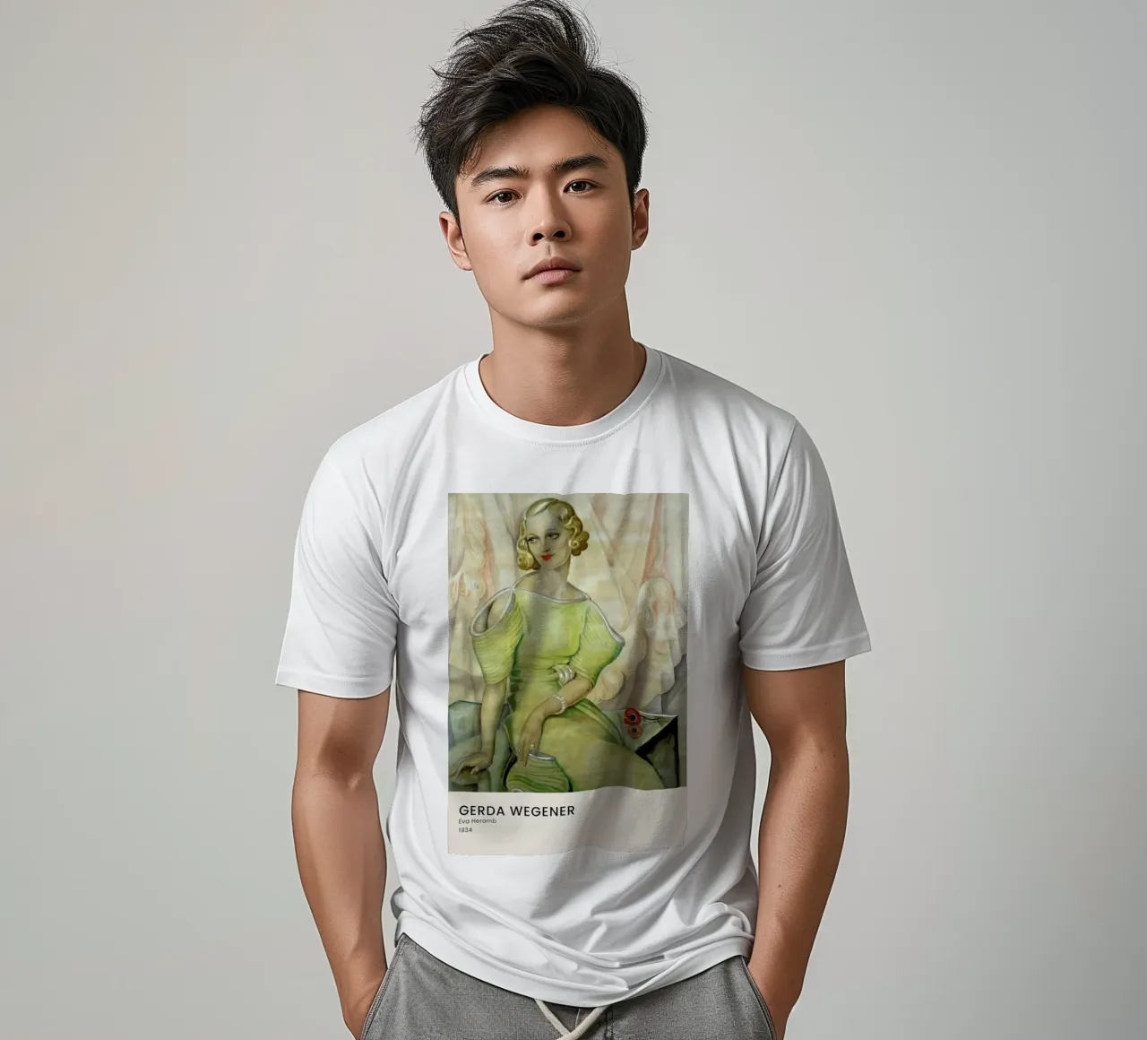 Gerda Wegener - Eva Heramb II t-shirt da Vintage by JUNIQE