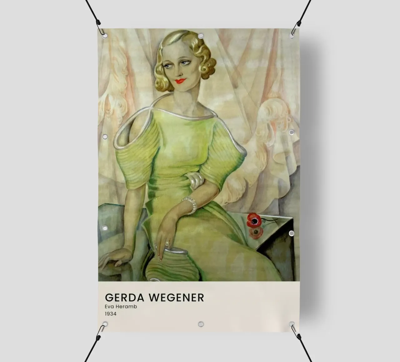 Gerda Wegener - Eva Heramb II telo in pvc da Vintage by JUNIQE