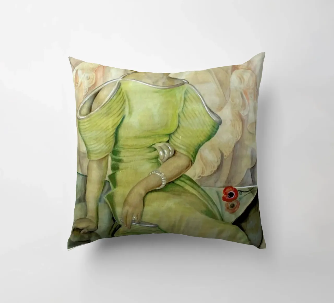Gerda Wegener - Eva Heramb II cuscino da Vintage by JUNIQE