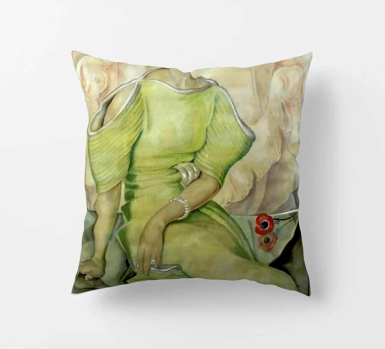 Gerda Wegener - Eva Heramb II cuscino da Vintage by JUNIQE
