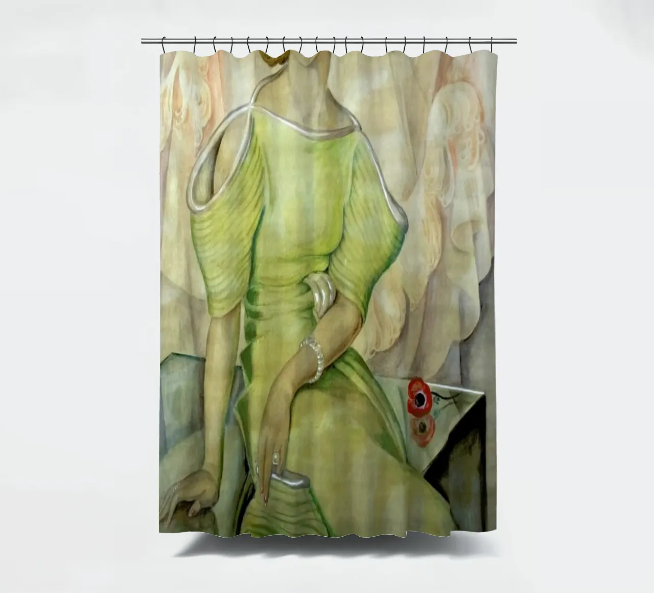 Gerda Wegener - Eva Heramb II tenda da doccia da Vintage by JUNIQE