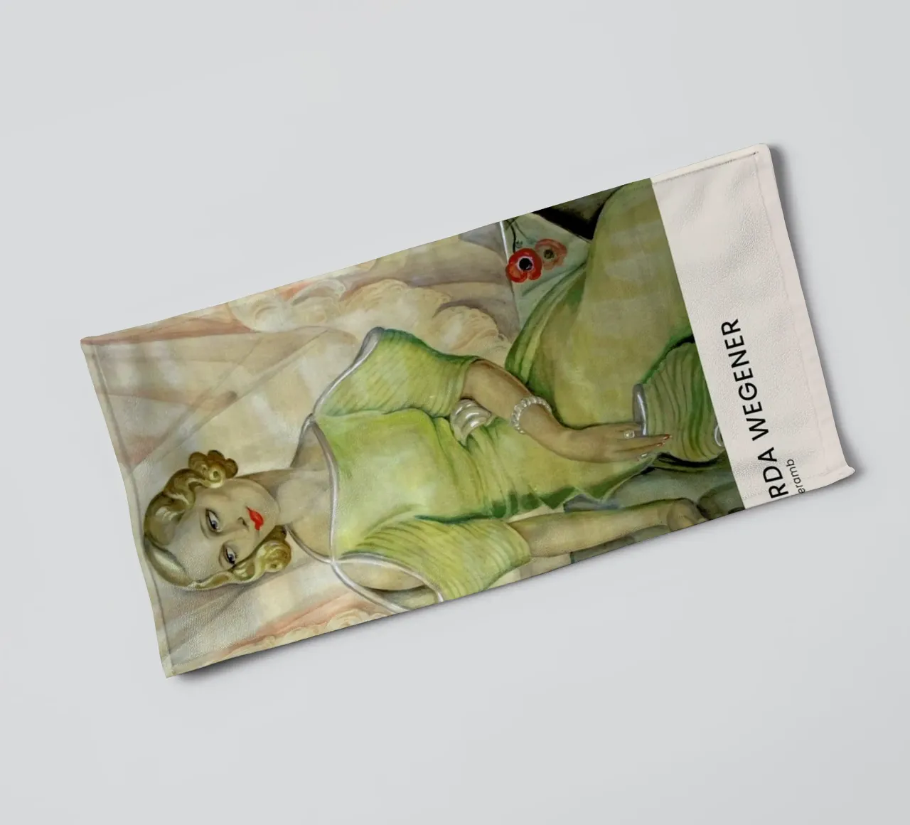 Gerda Wegener - Eva Heramb II asciugamano da bagno da Vintage by JUNIQE