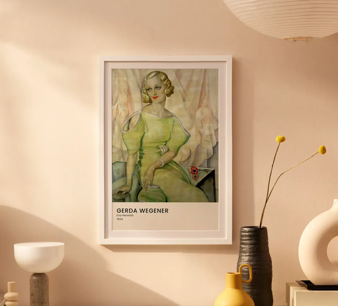 Gerda Wegener - Eva Heramb II carta hahnemühle da Vintage by JUNIQE