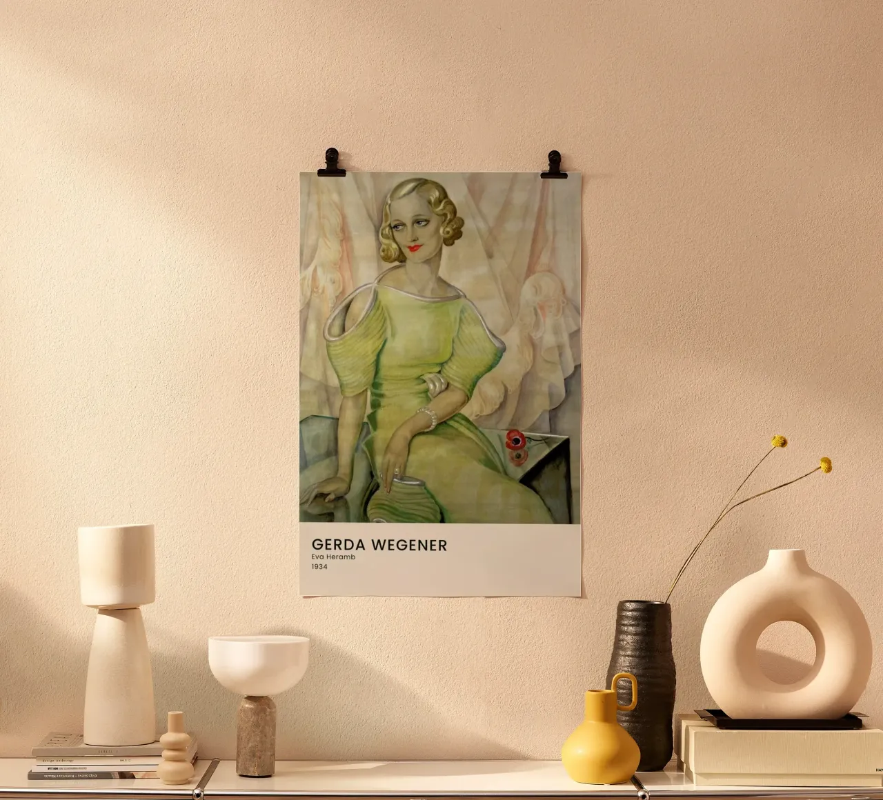 Gerda Wegener - Eva Heramb II carta hahnemühle da Vintage by JUNIQE