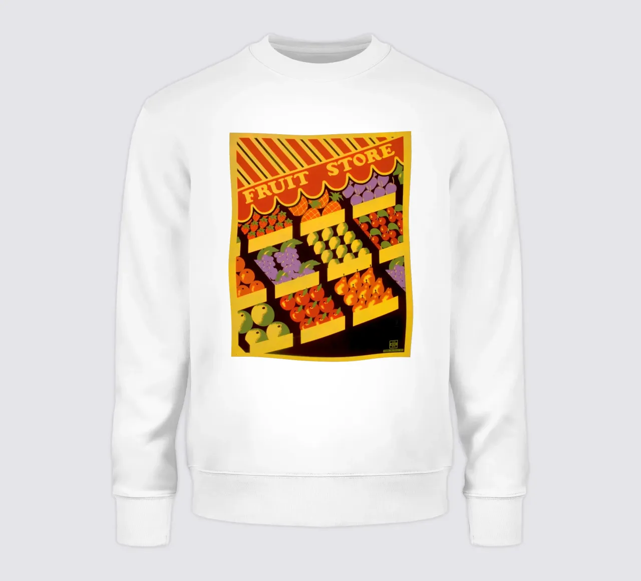 negozio di frutta felpa da Danielshop