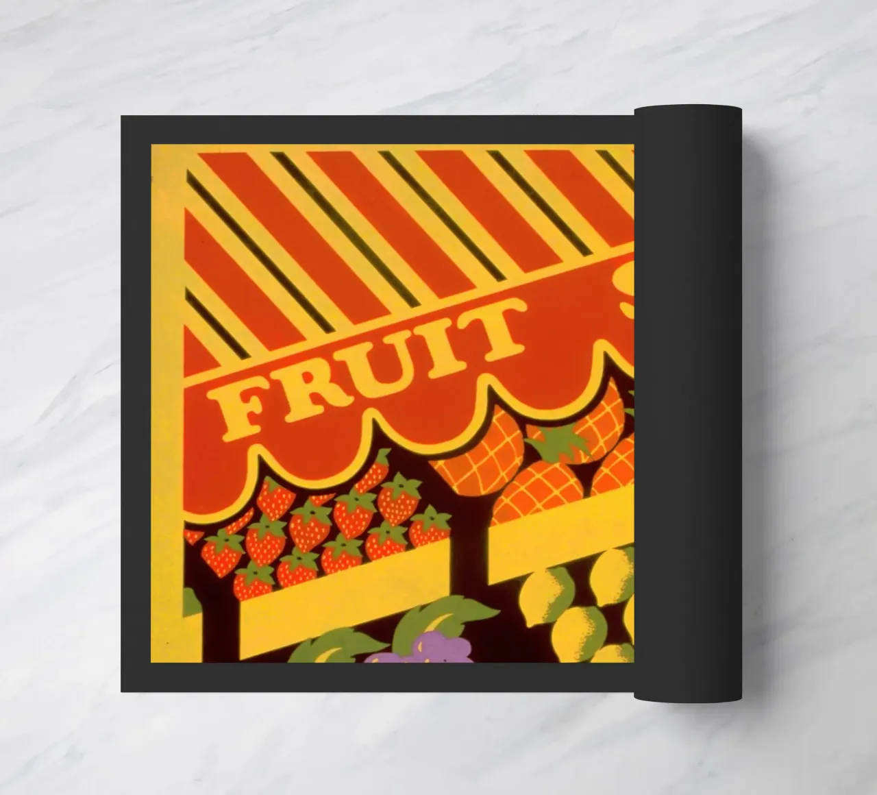 fruit store doormat by Danielshop