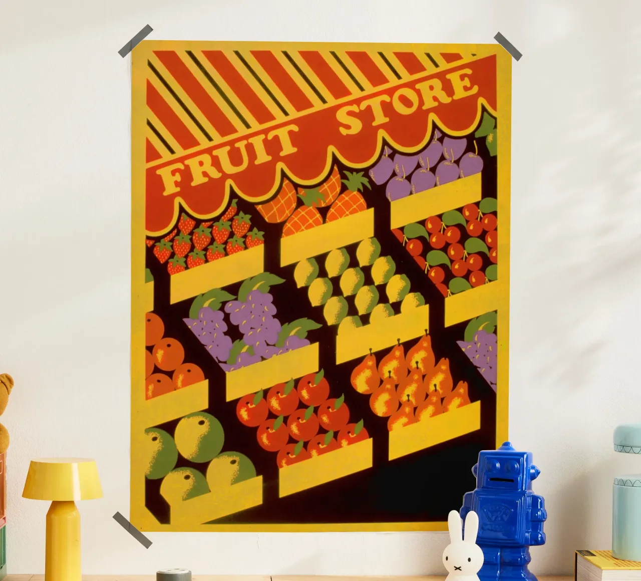 fruit store poster by Danielshop