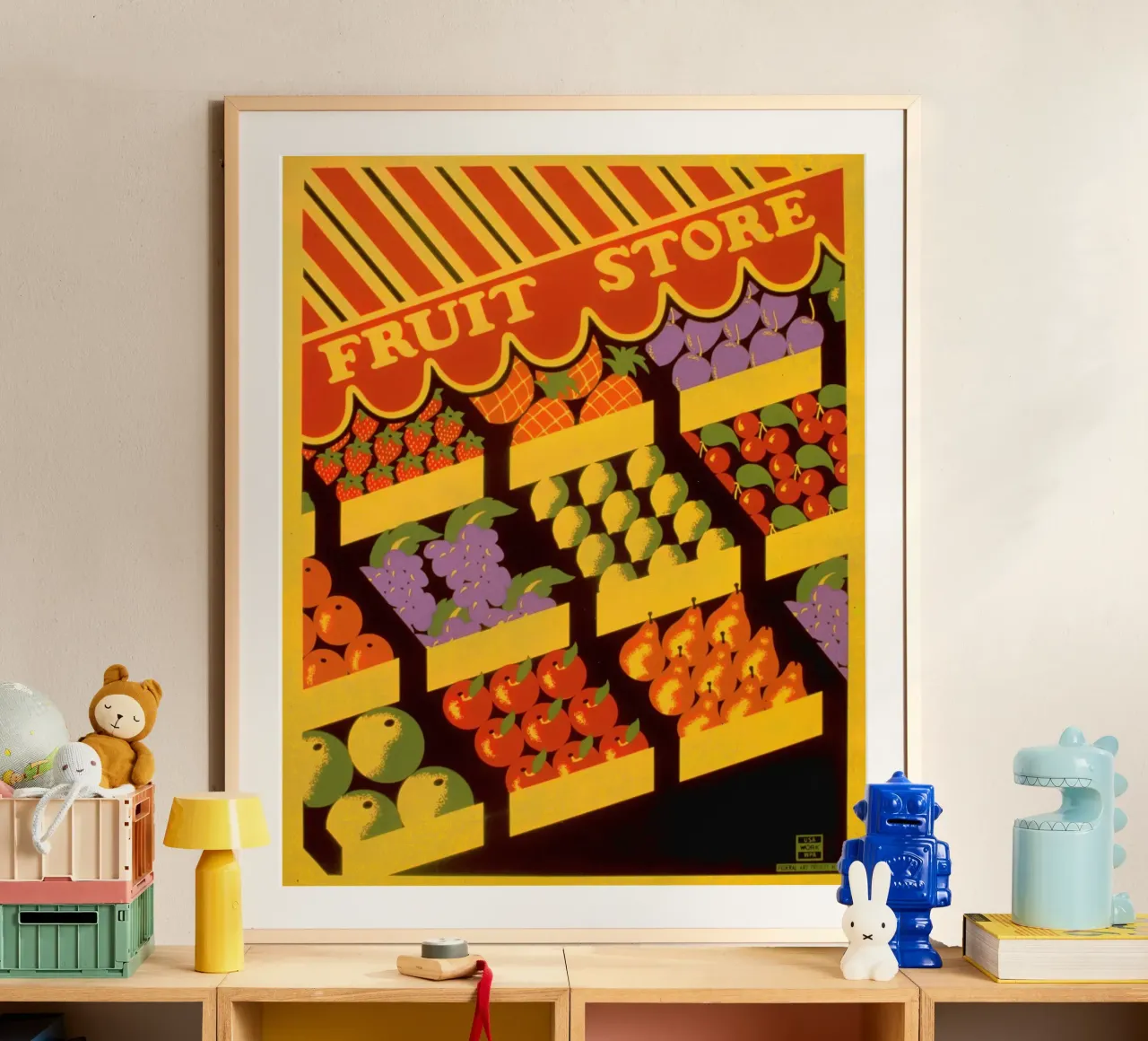 fruit store poster by Danielshop