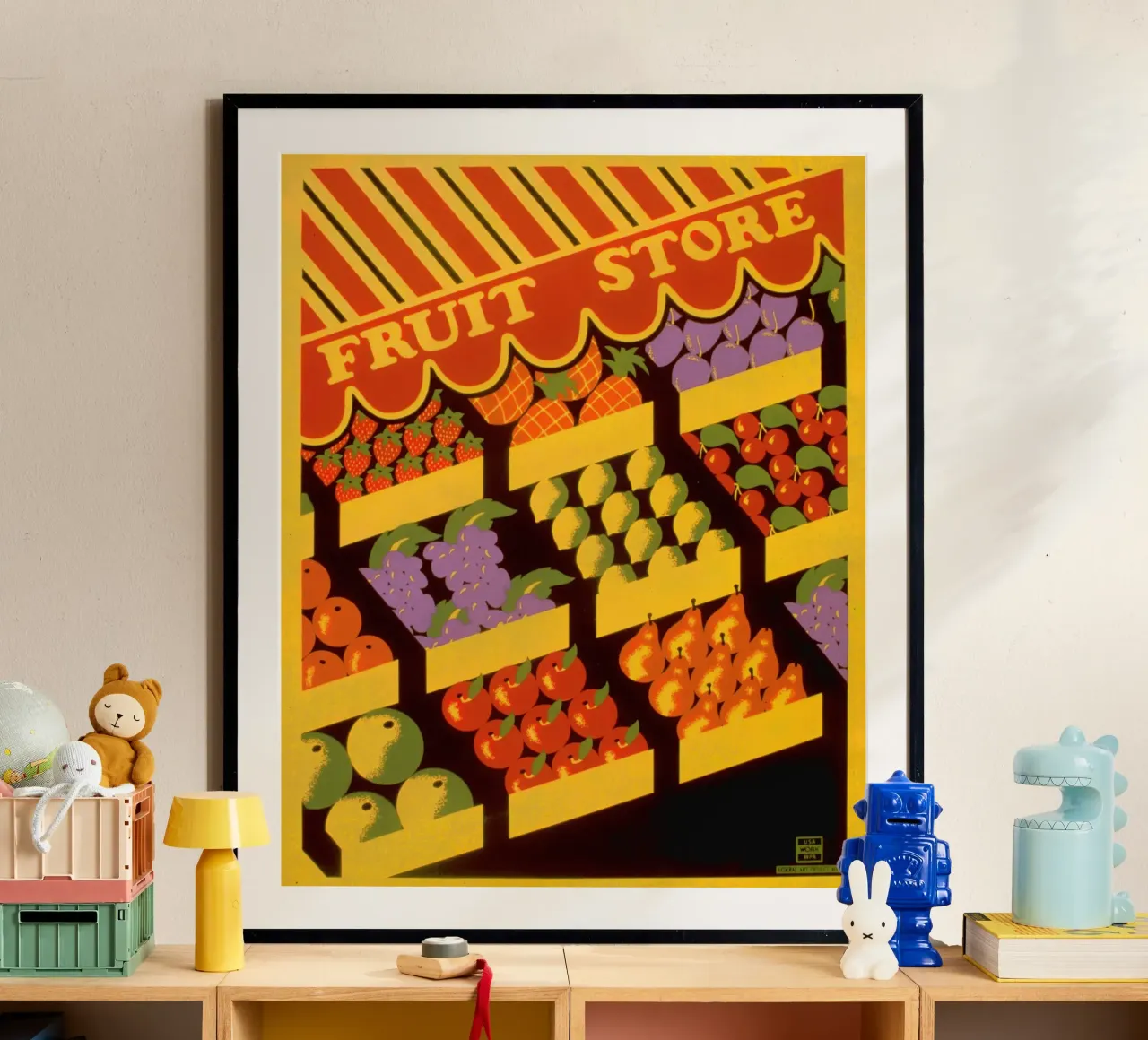 fruit store poster by Danielshop