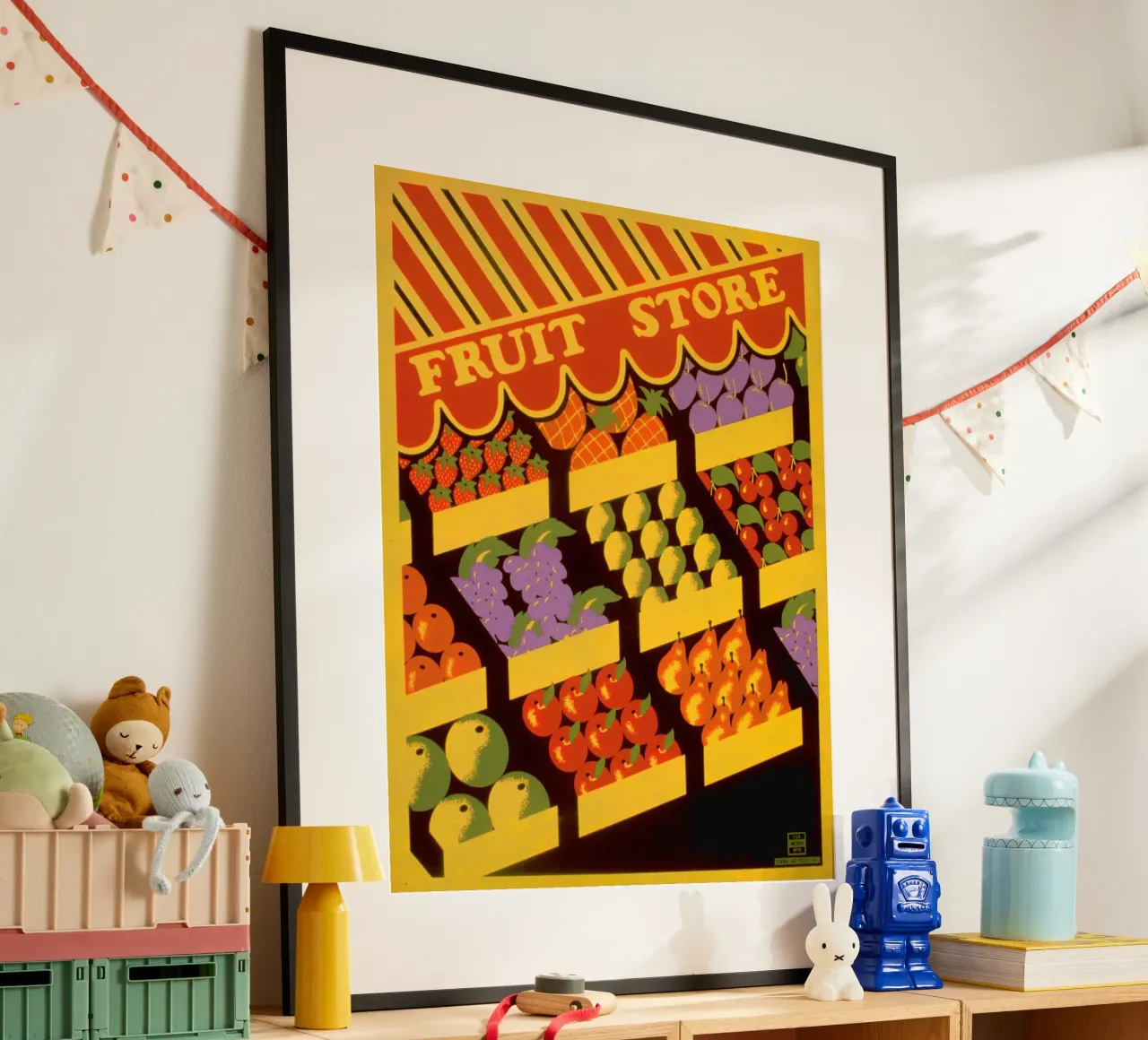 fruit store poster by Danielshop