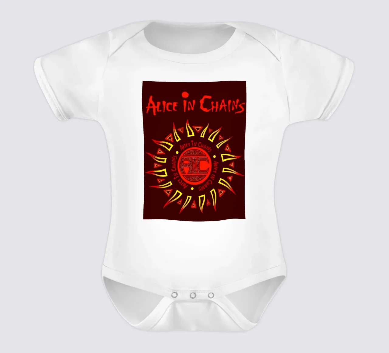 Alice in Chains band body neonato maniche corte da vanhesling