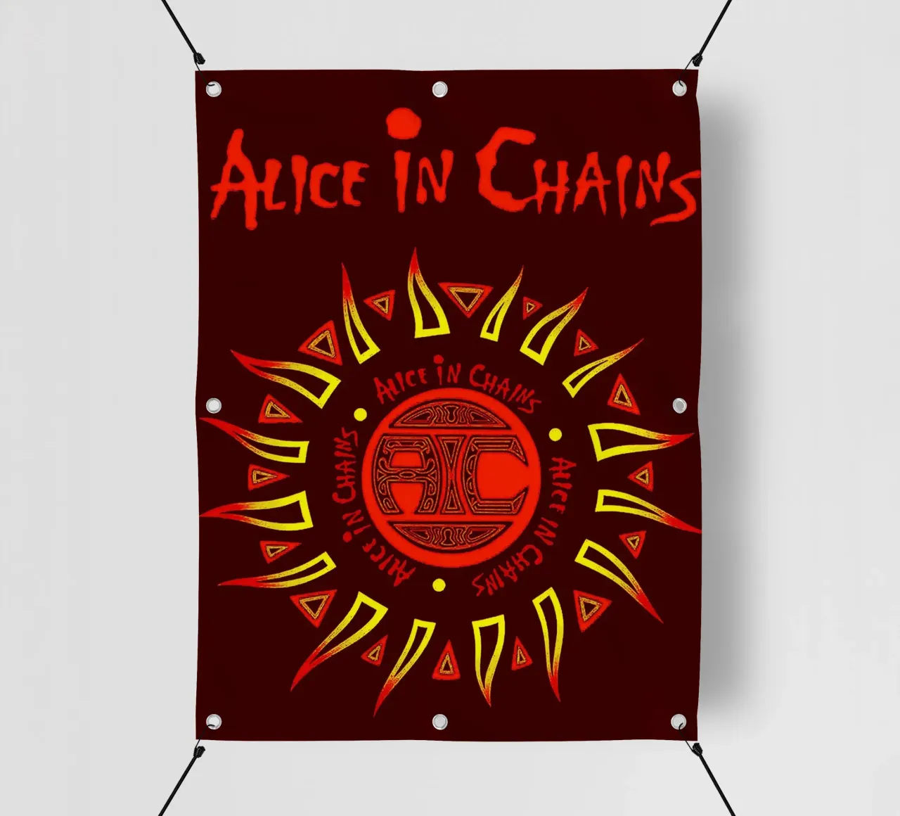 Alice in Chains band telo in pvc da vanhesling