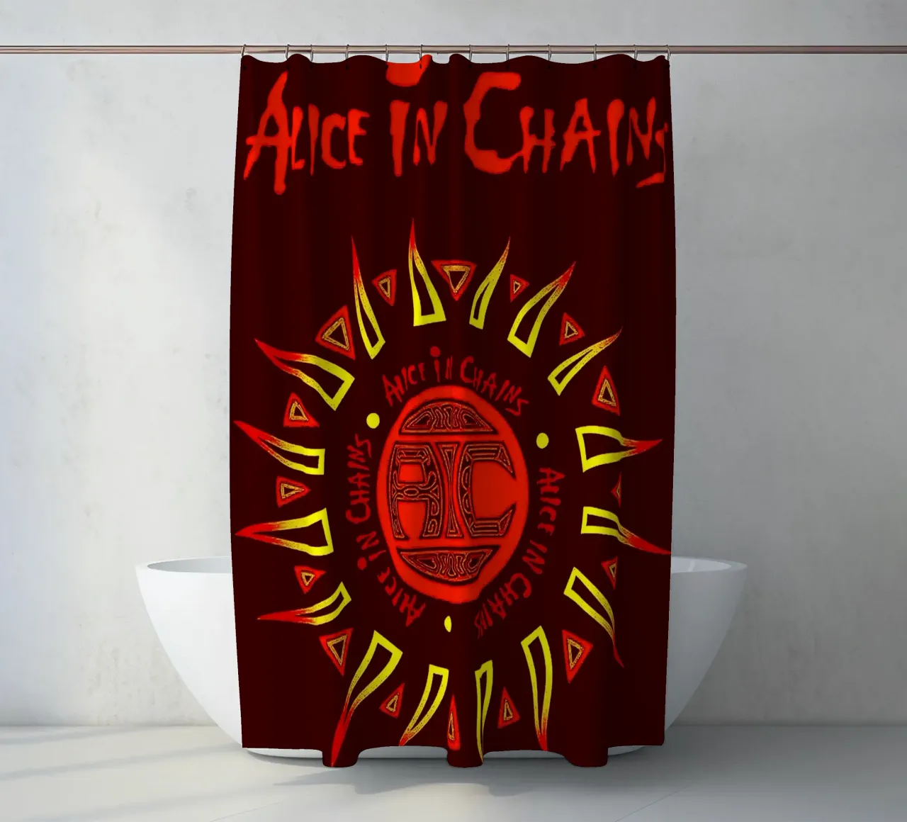 Alice in Chains band tenda da doccia da vanhesling