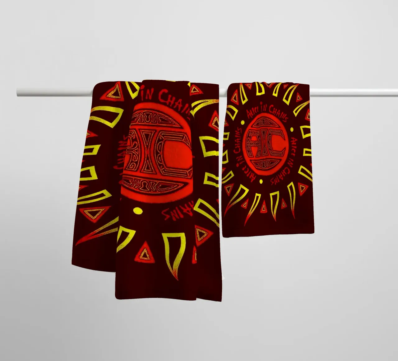 Alice in Chains band asciugamano da bagno da vanhesling